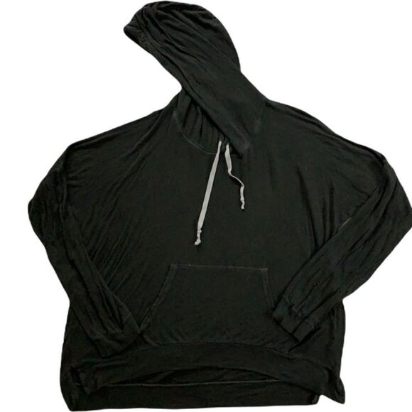 Black Long sleeve with hood - Picture 2 of 4
